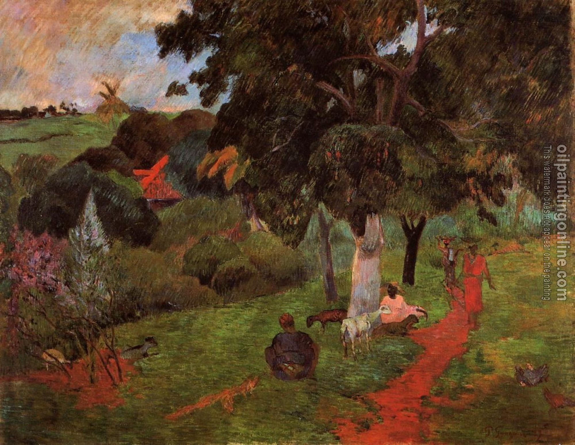 Gauguin, Paul - Martinique Landscape